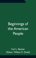 Beginnings of the American People