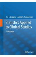 Statistics Applied to Clinical Studies