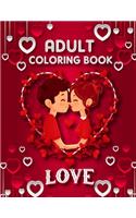 Love Adult Coloring Book