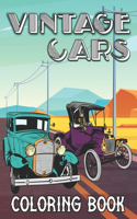 Vintage Cars Coloring Book