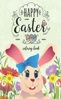 Happy Easter Coloring Book: Simple and Beautiful Coloring Images