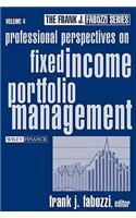 Professional Perspectives on Fixed Income Portfolio Management