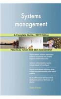 Systems management A Complete Guide - 2019 Edition