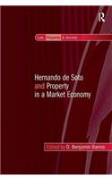 Hernando de Soto and Property in a Market Economy