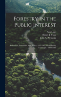 Forestry in the Public Interest