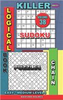 Logical book. Killer sudoku. Chain puzzles. Easy - medium levels.