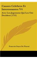 Causes Celebres Et Interessantes V4