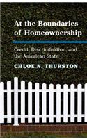 At the Boundaries of Homeownership