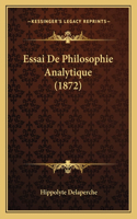 Essai De Philosophie Analytique (1872)