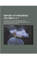 Report of Progress Volume 4, V. 1