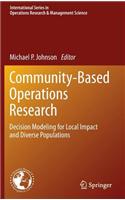 Community-Based Operations Research