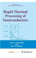Rapid Thermal Processing of Semiconductors