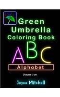 Green Umbrella Coloring Book for Kids