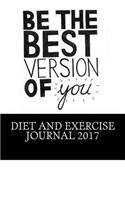 Diet and Exercise Journal 2017