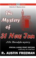 The Mystery of 31 New Inn (Large Print Edition)