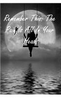 Remember This: The Pain Is All In Your Head: Relaxing Quote For Anxiety Journal Notebook For Boss/Coworkers/Colleagues/Students