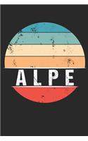 Alpe: 100 Pages 6 'x 9' -Dot Graph Paper Journal Manuscript - Planner - Scratchbook - Diary