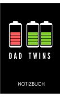 Dad Twins Notizbuch