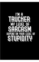I'm a trucker my level of sarcasm depends on your stupidity