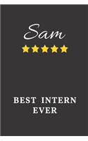 Sam Best Intern Ever: (Agenda)