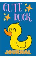 Cute Duck Journal