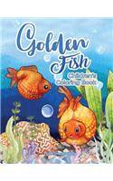 Chukdren 's coloring book - Golden fish