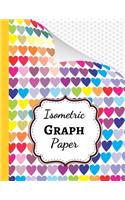 Isometric Graph Paper: Grid Notebook / Journal / Notepad, 1/4 Inch Equilateral Triangle, For 3D Designs / Architecture / School Geometry