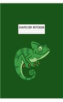 Chameleon Notebook: Funny Chameleon Gift For Animal And Reptile Lovers - Notebook, Planner Or Journal - Size 6" x 9" - 110 Lined Pages...Diary To Write In for School, K