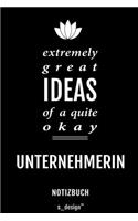 Notizbuch für Unternehmer / Unternehmerin
