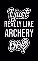 I Just Really Like Archery Ok?