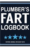 Plumber's Fart Logbook Farting Journal For Gassy Guys