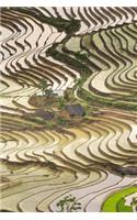 Flooded Rice Terrace Fields in Vietnam Journal: Take Notes, Write Down Memories in this 150 Page Lined Journal