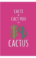 Cacti + Cact You = Cactus