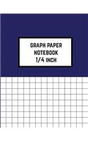 Graph Paper Notebook 1/4 inch