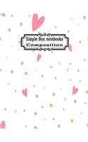 Simple Box Notebook Composition