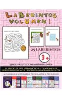 Libros educativos para niños de 4 años (Laberintos - Volumen 1): (25 fichas imprimibles con laberintos a todo color para niños de preescolar/infantil)(23 Libros Educativos Para Niños de 4 Años)