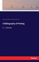 Bibliography of Printing