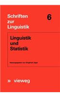 Linguistik Und Statistik