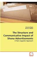 Structure and Communicative Impact of Shona Advertisements