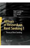 40 Years of Research on Rent Seeking 1