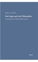 Frage nach der Philosophie