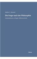 Frage nach der Philosophie