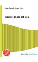 Index of Chess Articles