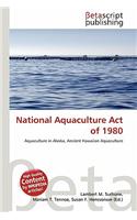 National Aquaculture Act of 1980