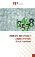 Fractions continues et approximations diophantiennes