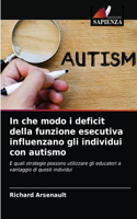 In che modo i deficit della funzione esecutiva influenzano gli individui con autismo
