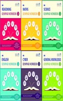 Olympiad Books For Class 3 - Reasoning, Maths, Science, English, Cyber & GK
