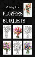 Flowers Bouquets Coloring Book.