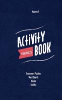 Activity Book For Adults