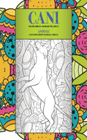 Grandi libri da colorare per adulti - Fantastici motivi Mandala e relax - Animali - Cani